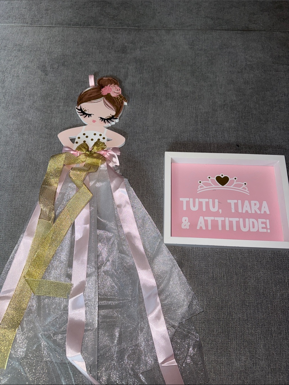 Ballet Ribbon Tutu Wall Decor